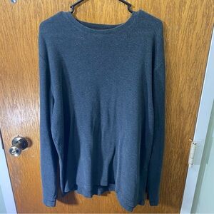 Banana Republic Black Long Sleeve Tee Soft Knit